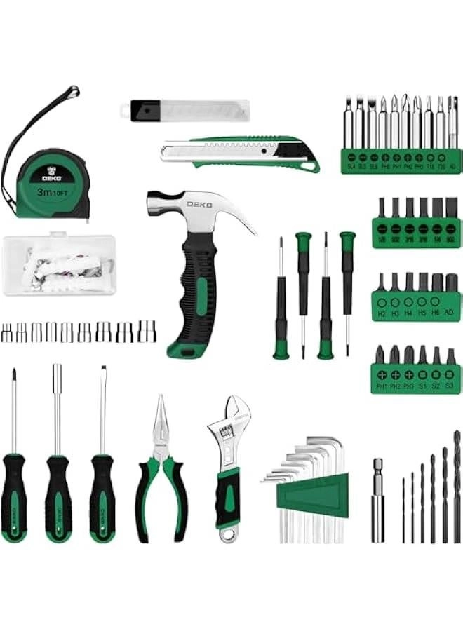 Cordless Drill + Toolbox + Hand Tool Set - 8V