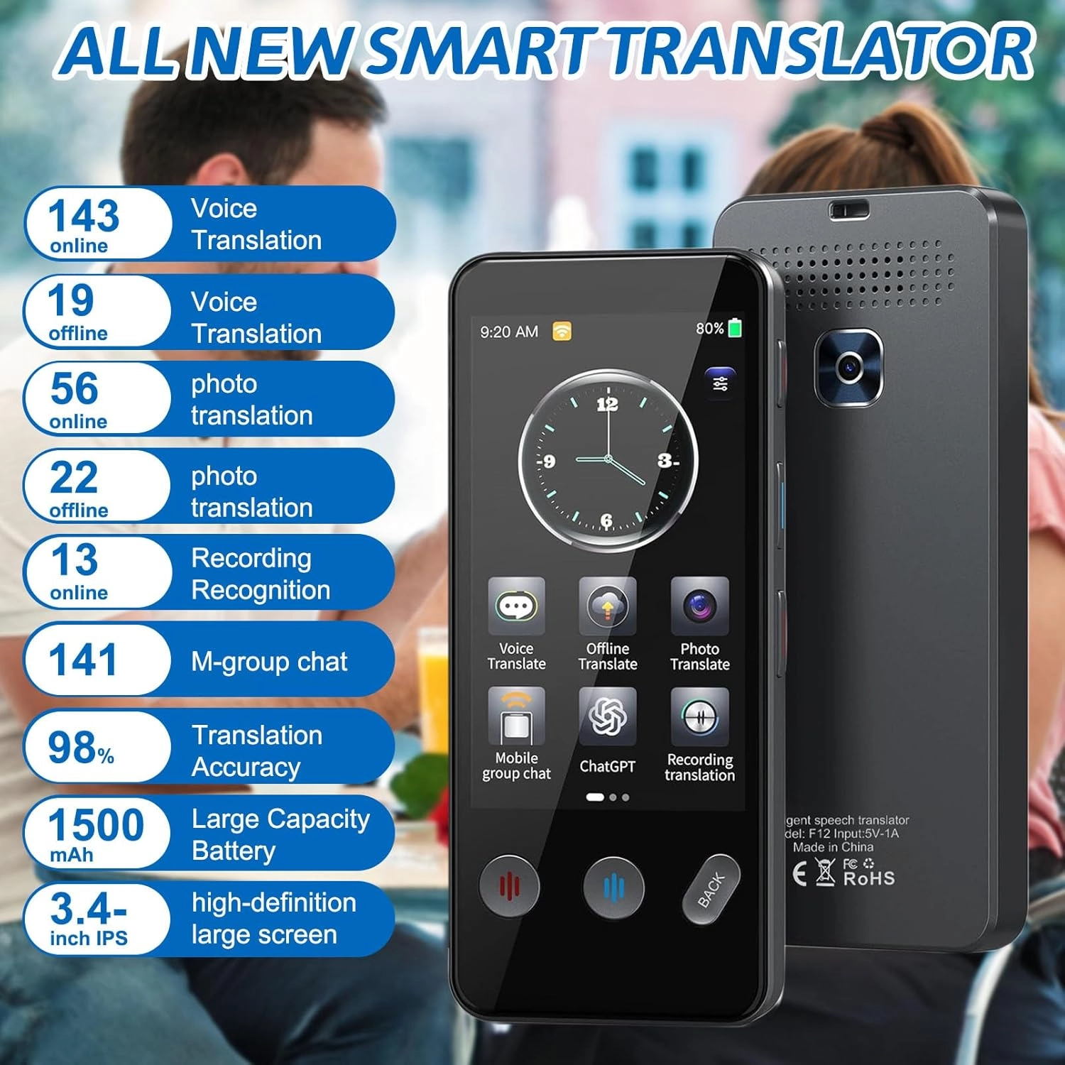 ai Language Translator Device - 143