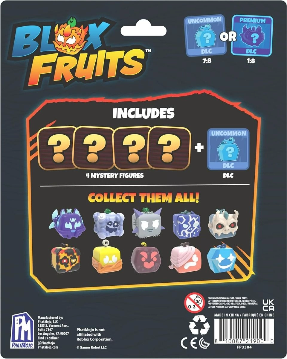 Blox Fruits Minifigures Series 2 - 5+ 4 pcs Pack (ALGT-FP3304)