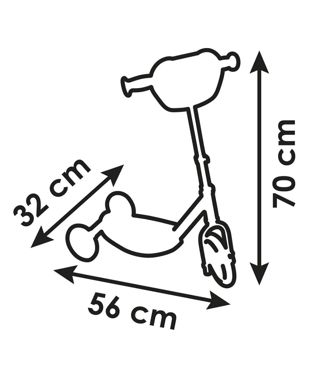 Gabby Twist 3-Wheel Kick Scooter