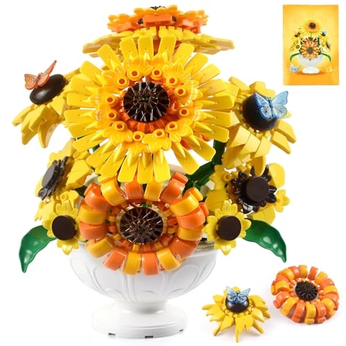 Sunflower Building Blocks Set - 1 pcs
