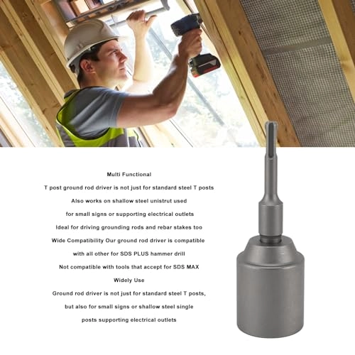 Ground Rod Driver - 45mm Forged Steel