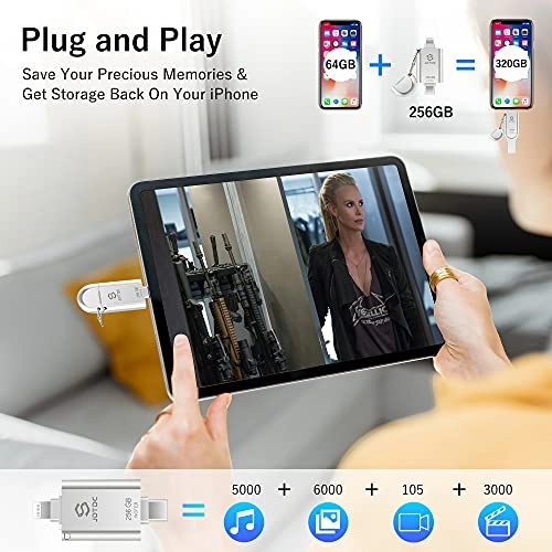 Photo Stick - USB 3.0 Lightning USB-C 256GB