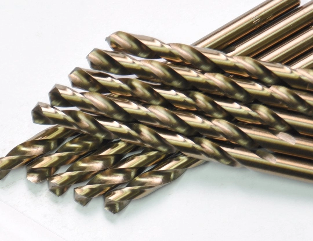 DRILLFORCE Drill Bits - Cobalt 10PCS 1/4"