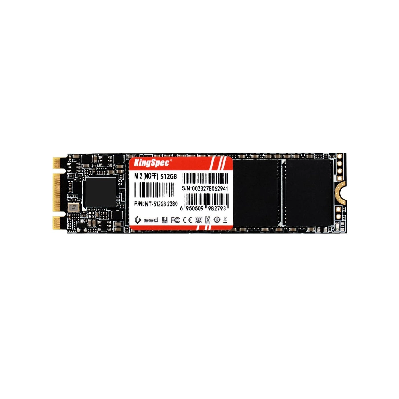 M.2 SATA SSD - 512GB 2280