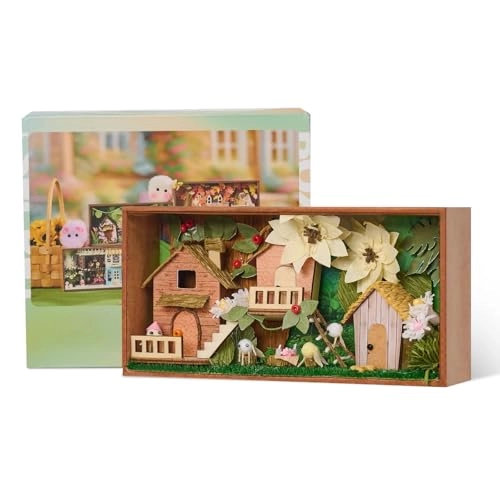 DIY Miniature Dollhouse Kit - Spring