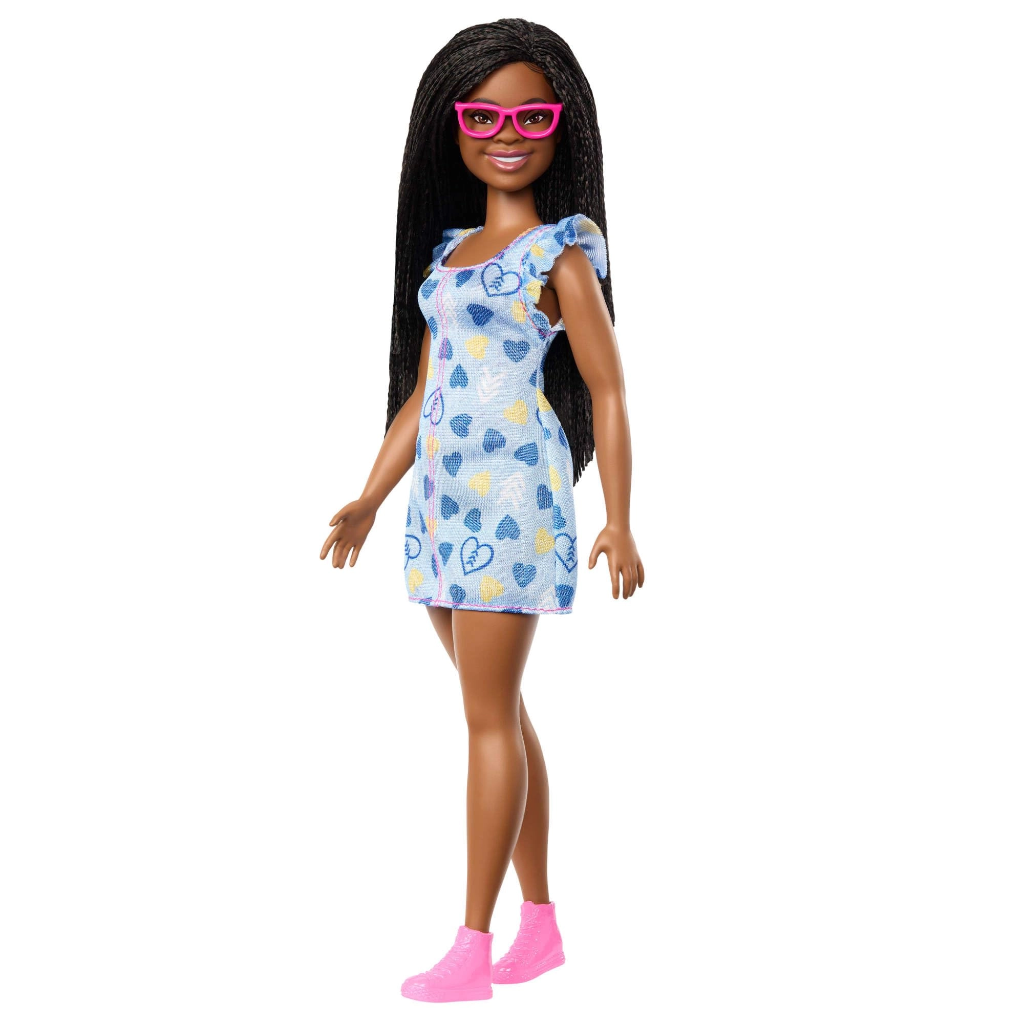 Barbie Fashionistas - Doll with Down Syndrome Heart-Print Dress Ages 3+
