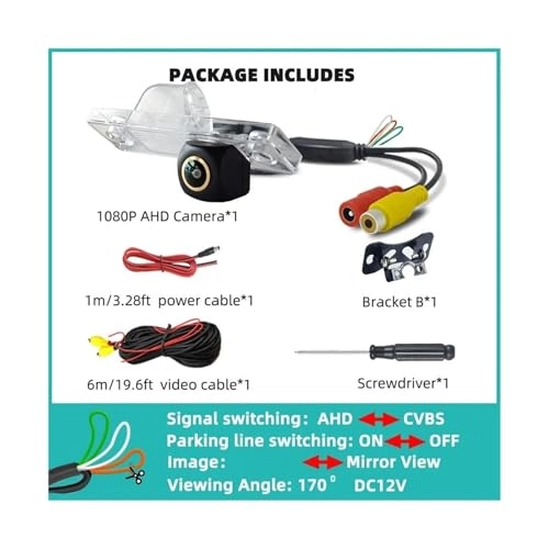 Backup Camera - Night Vision 756 (H) x 504 (V)