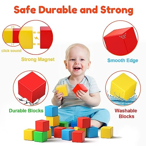 Magnetic Blocks - 32 pcs