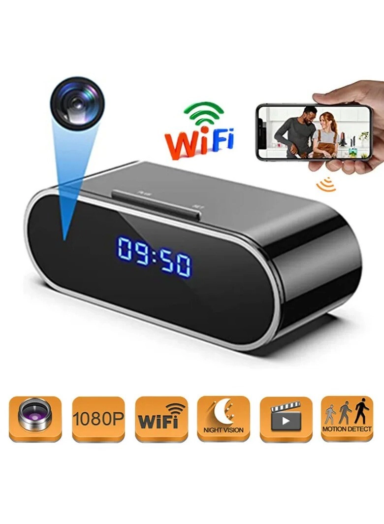 YEASHA Secret Clock Mini Camera HD