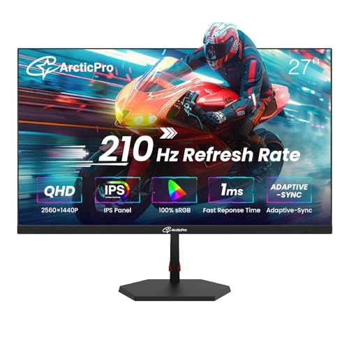 ArcticPro Gaming Monitor - 27inch 2560*1440p