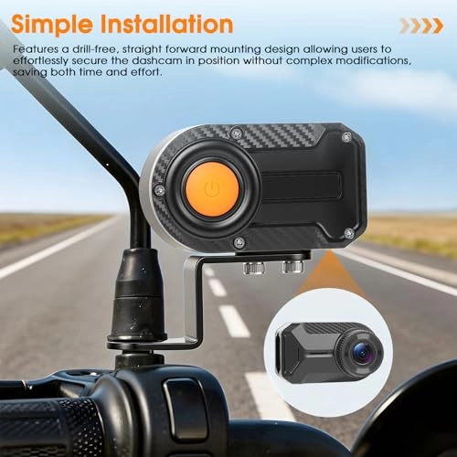 Motorcycle Dashcam - 2K 30FPS