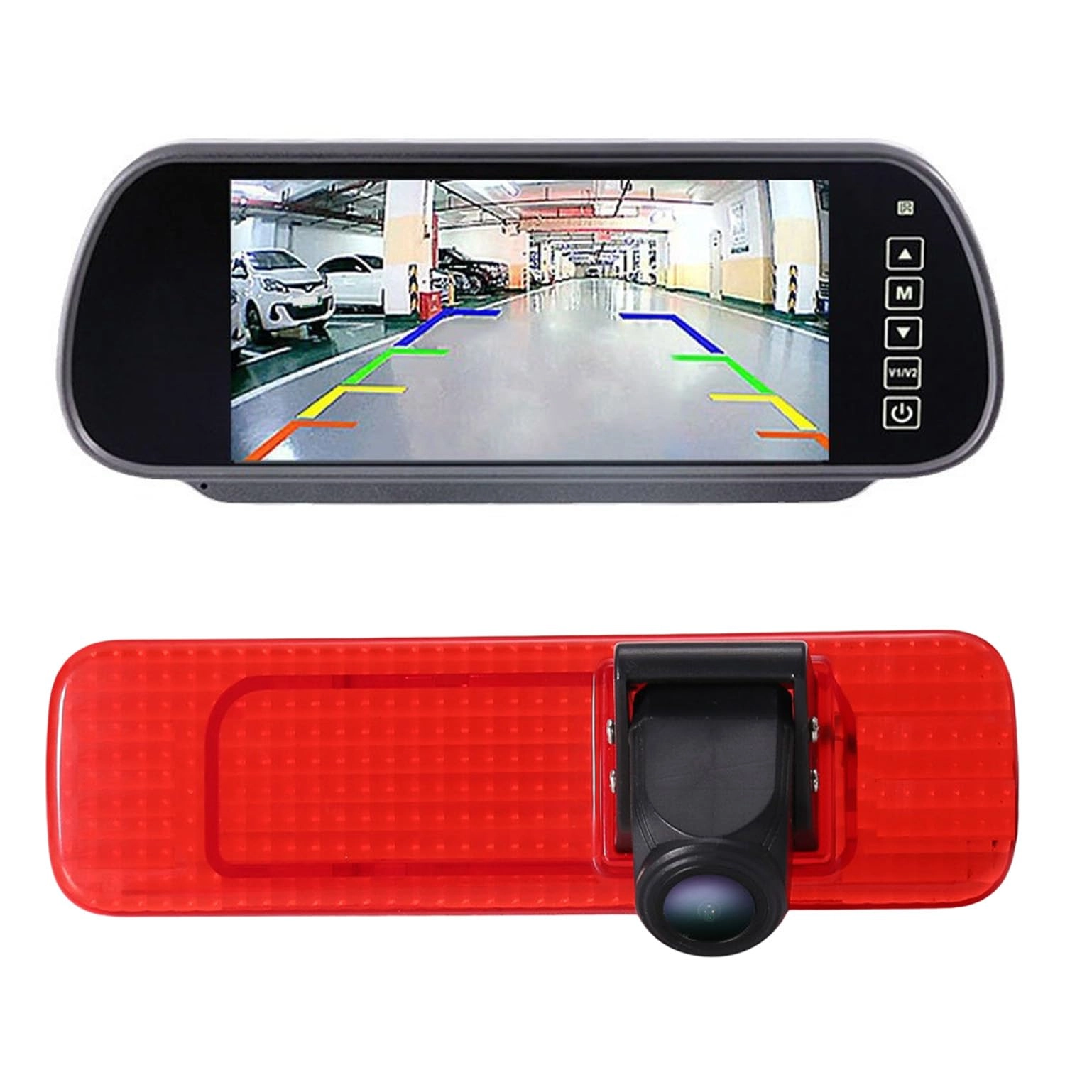 HD IP68 Rear View Camera - Night vision 1280x 720 pixels + 7'' Monitor