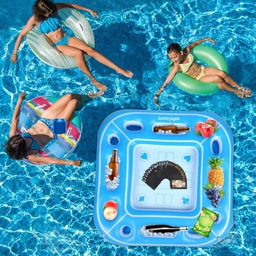 Floating Pool Games Table - Large Pool Game Table Set