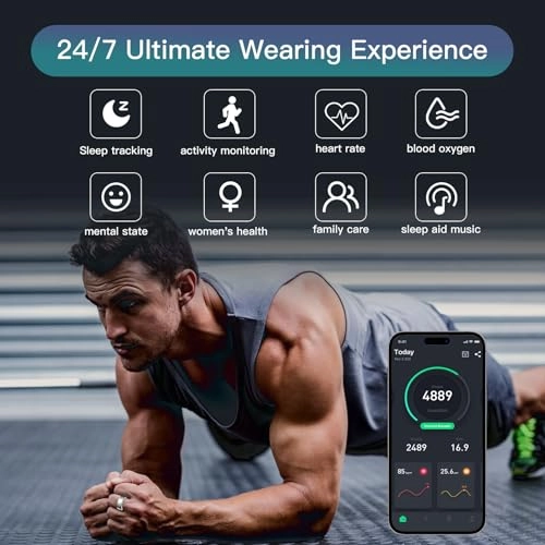 Smart Ring - Heart Rate Blood Oxygen Sleep