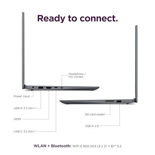 IdeaPad 1i - 15.6'' Core i5-1235U 40GB DDR4 1TB SSD