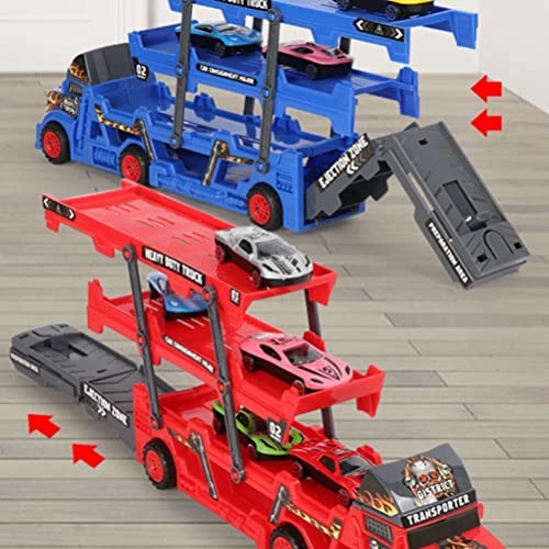 Car Transporter Truck - 6pcs Bundle