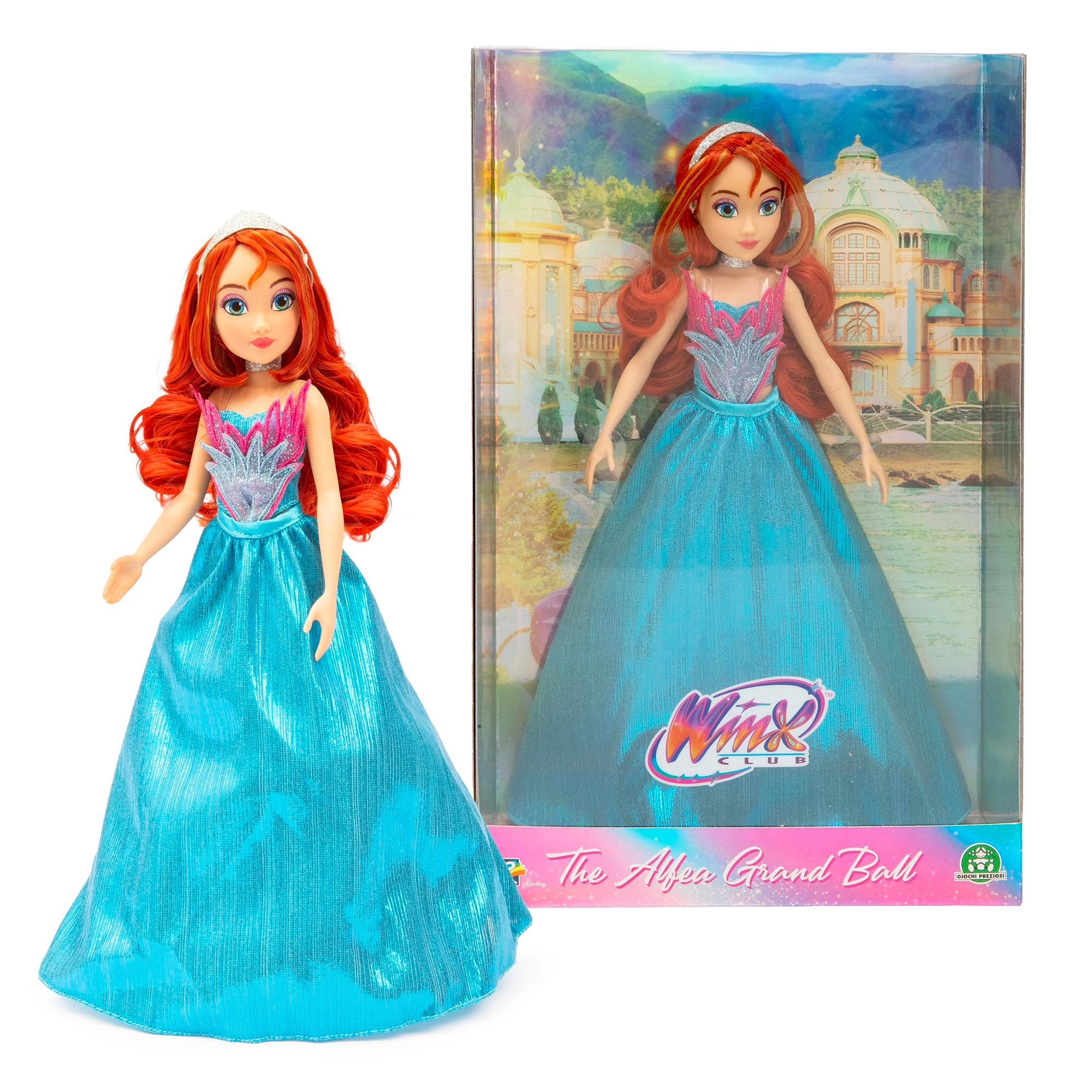 Winx Club Bloom Articulated Doll - 26 cm Alfea Ball Outfit Ages 3+