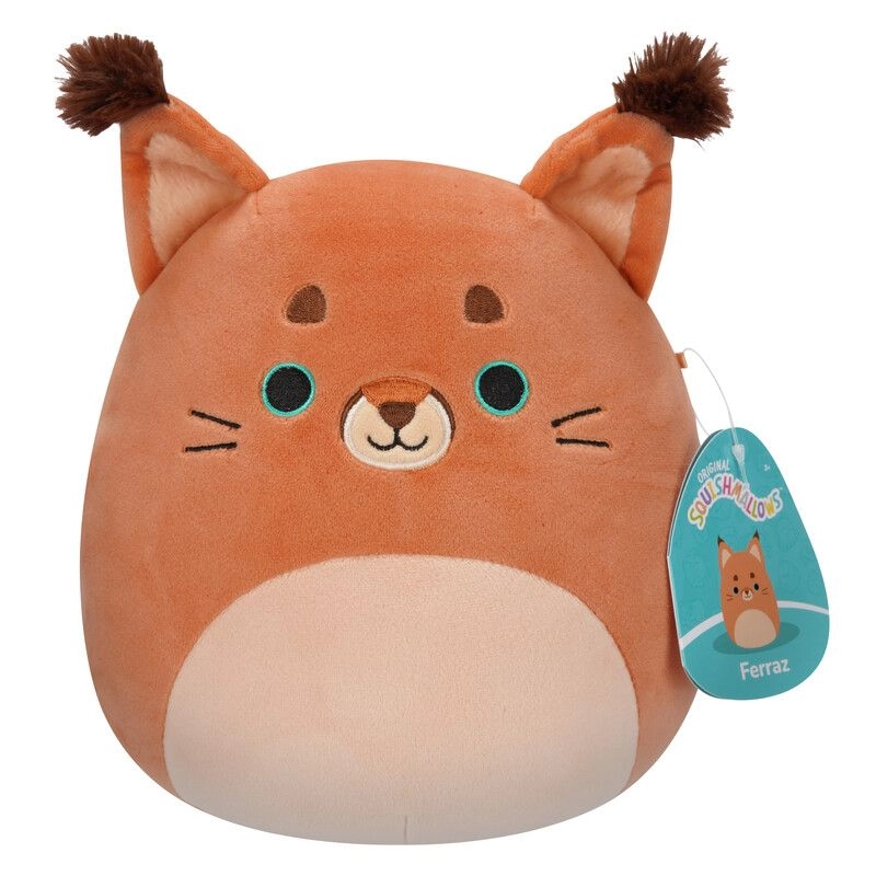 Caracal Cat Ferraz 18.03 cm Plush Orange