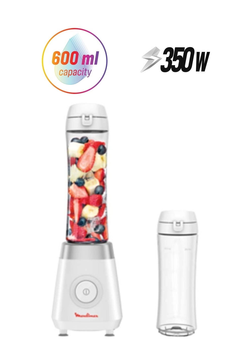 Fresh&Go Personal Blender - 2 On the go Bottles Portable