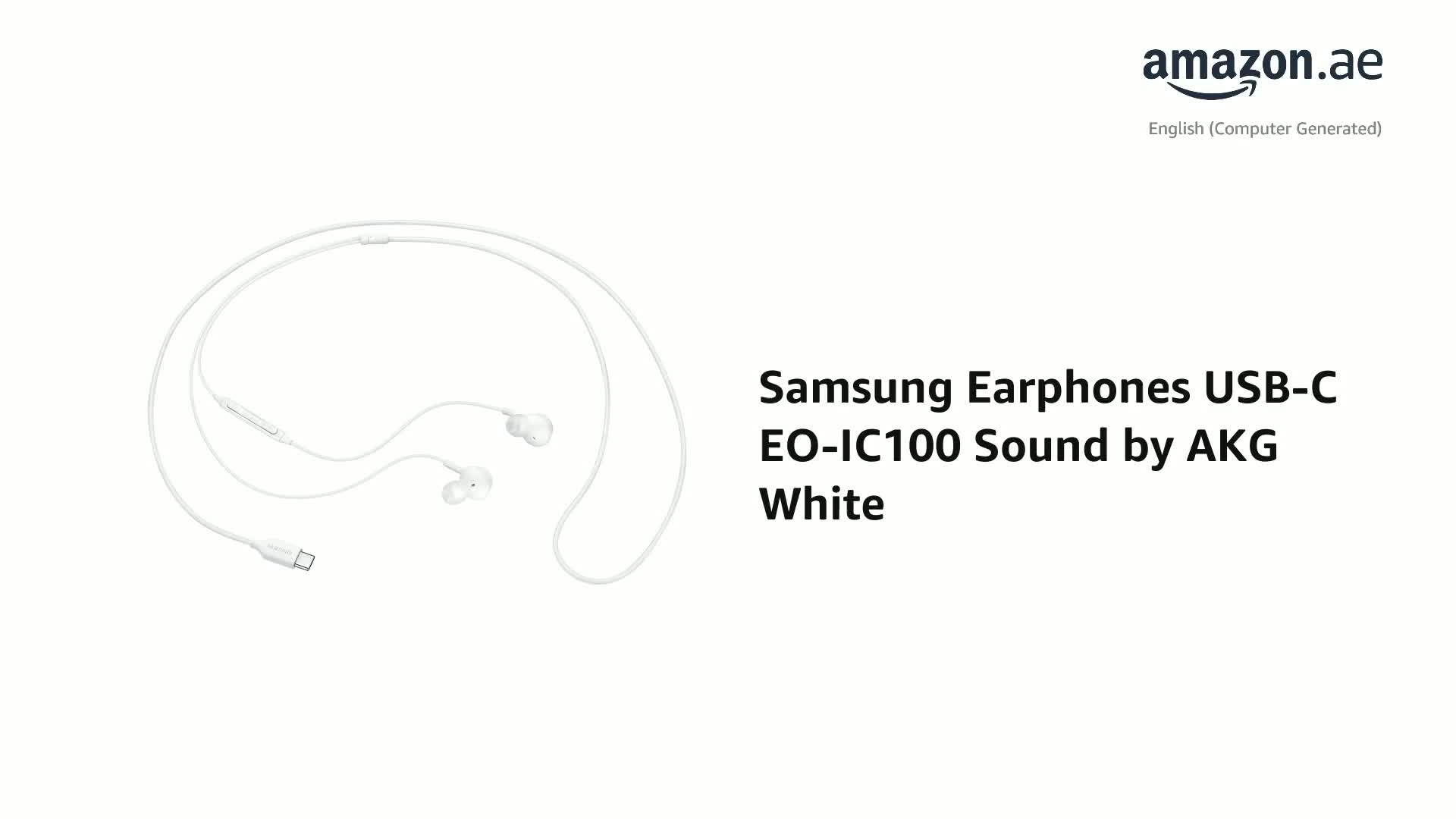 EOIC100 Wired Earbud