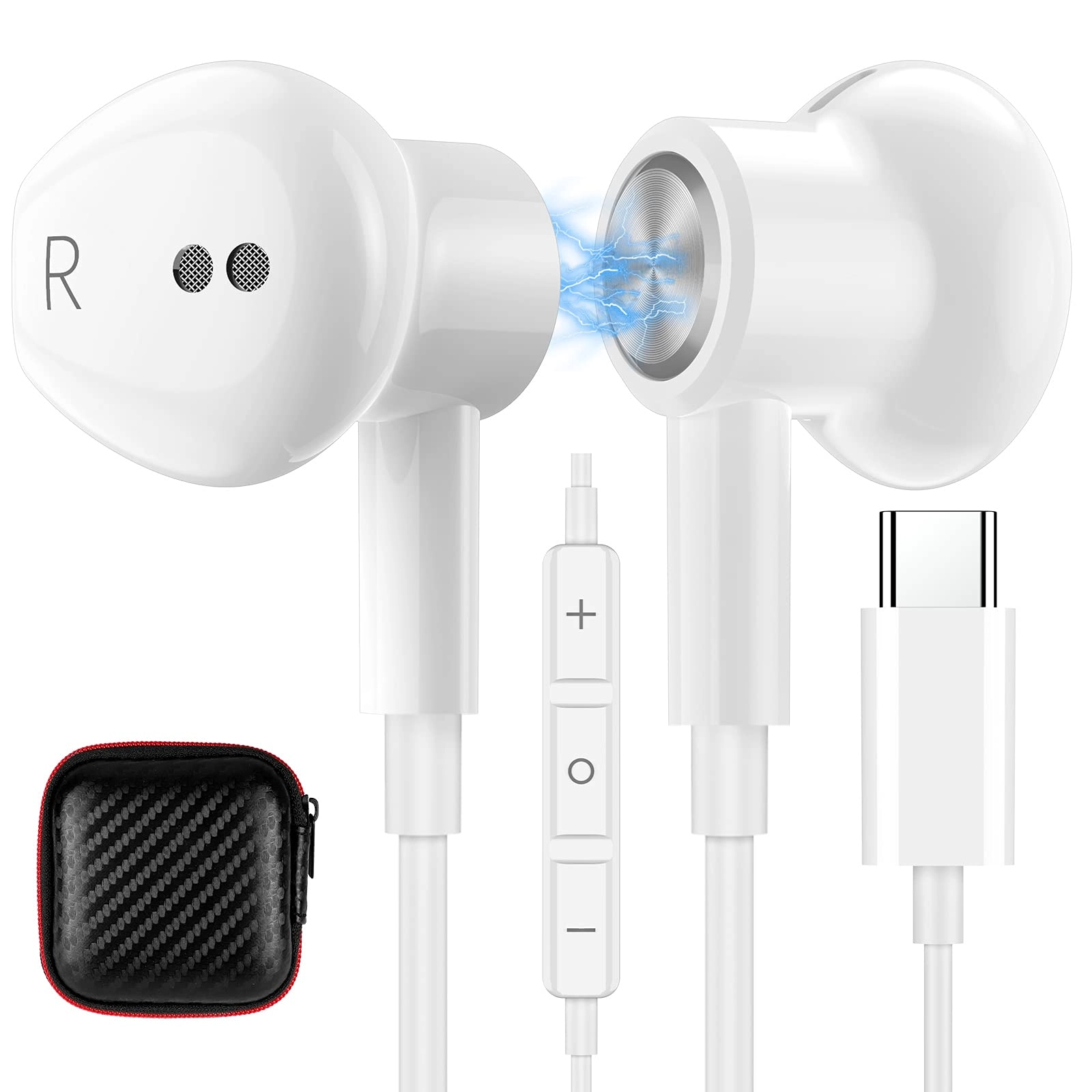 USB C Headphone Wired Earbud