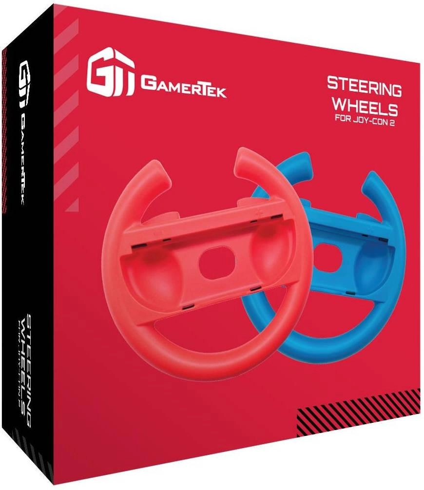 Steering Wheel - Blue/Red Nintendo Switch 2 Pack