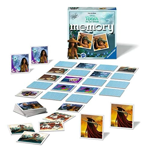 Memory: Disney Raya and the last Dragon - Card Game