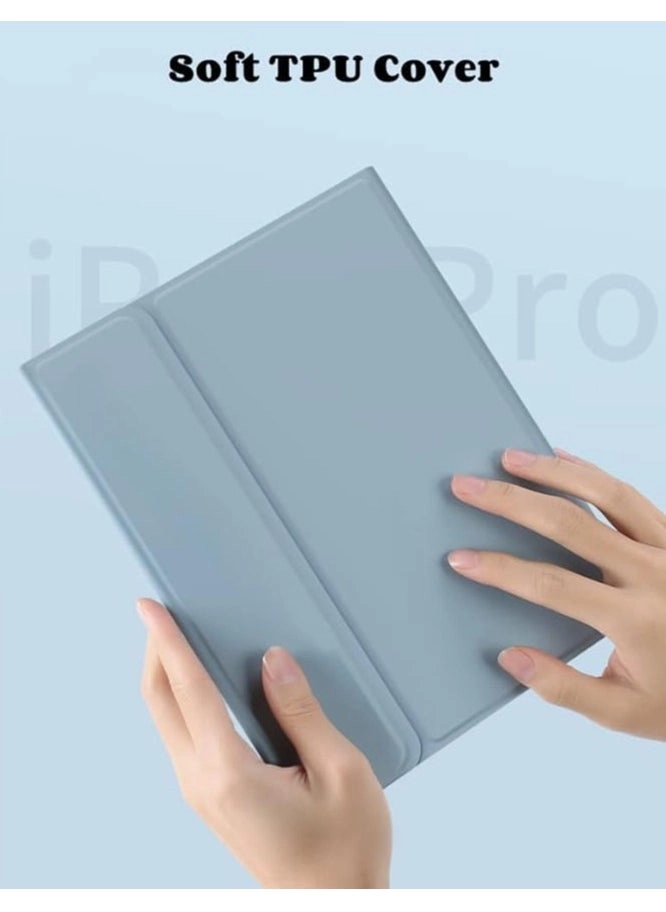 Keyboard Case with Touchpad and S Pen Holder for Galaxy Tab S9 Plus 12.4-inch (2023)