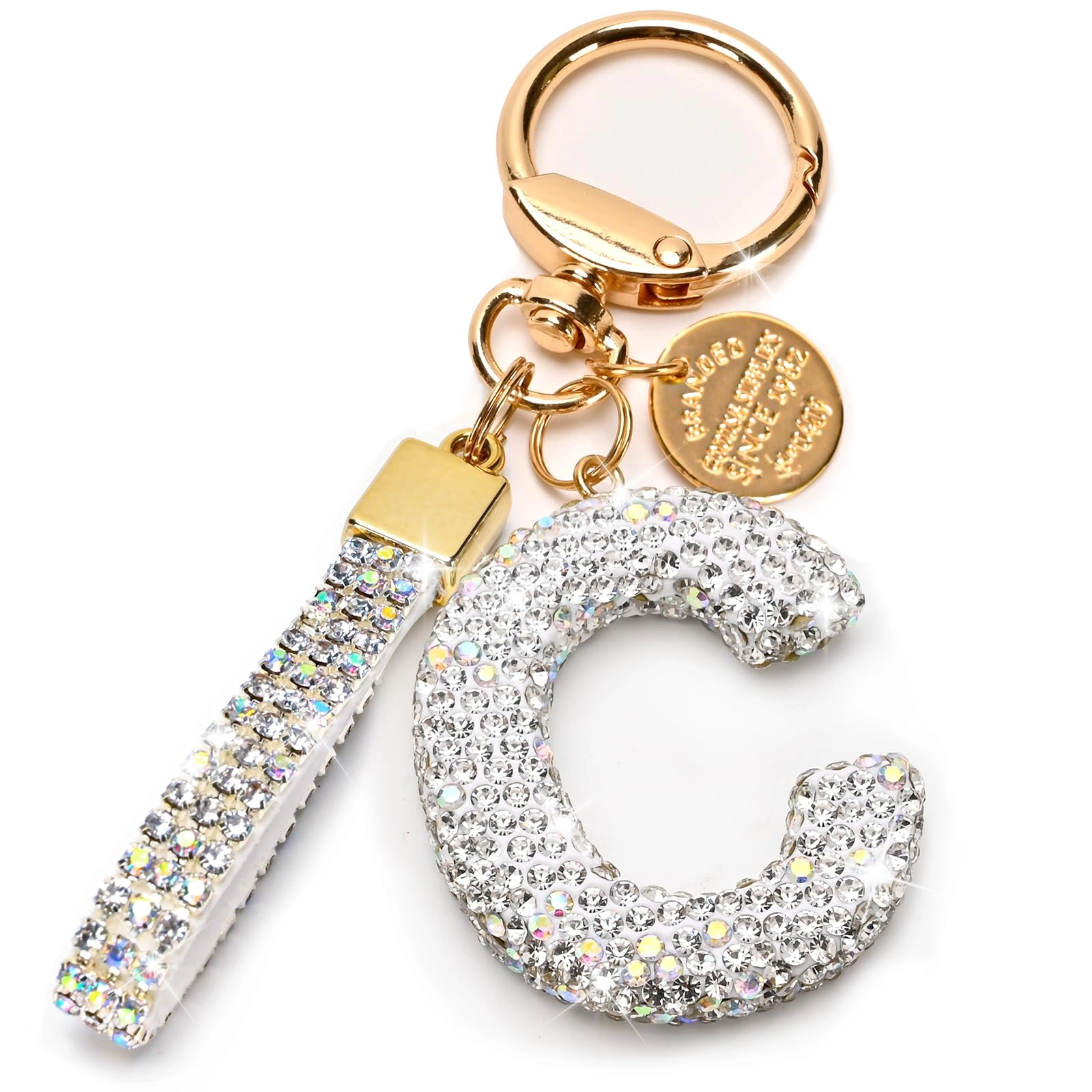 Initial Letter Keychain