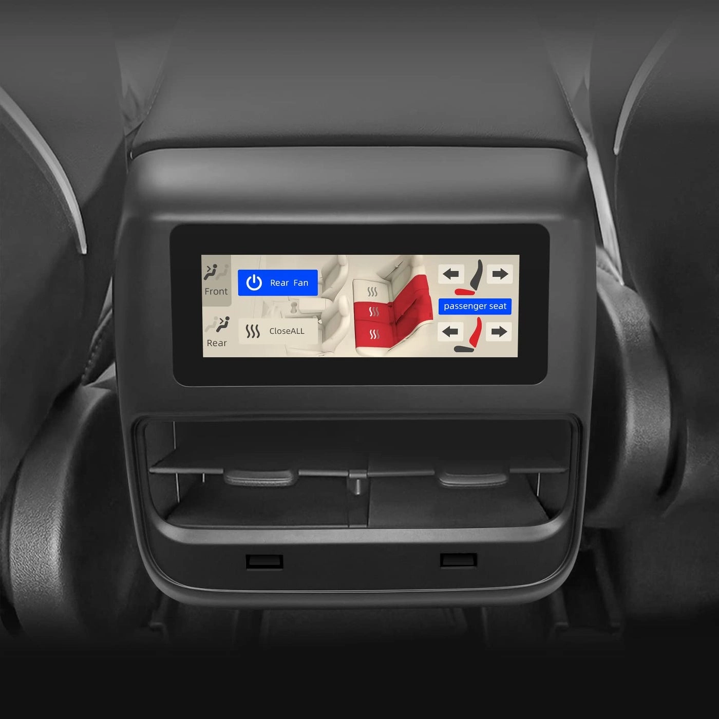 litillbuly Rear Seat Climate Control - 46inch