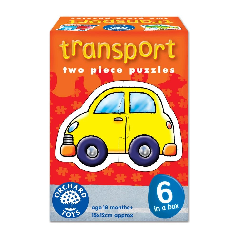 Orchard Transport Puzzles - 18 months-3 years 12 pieces