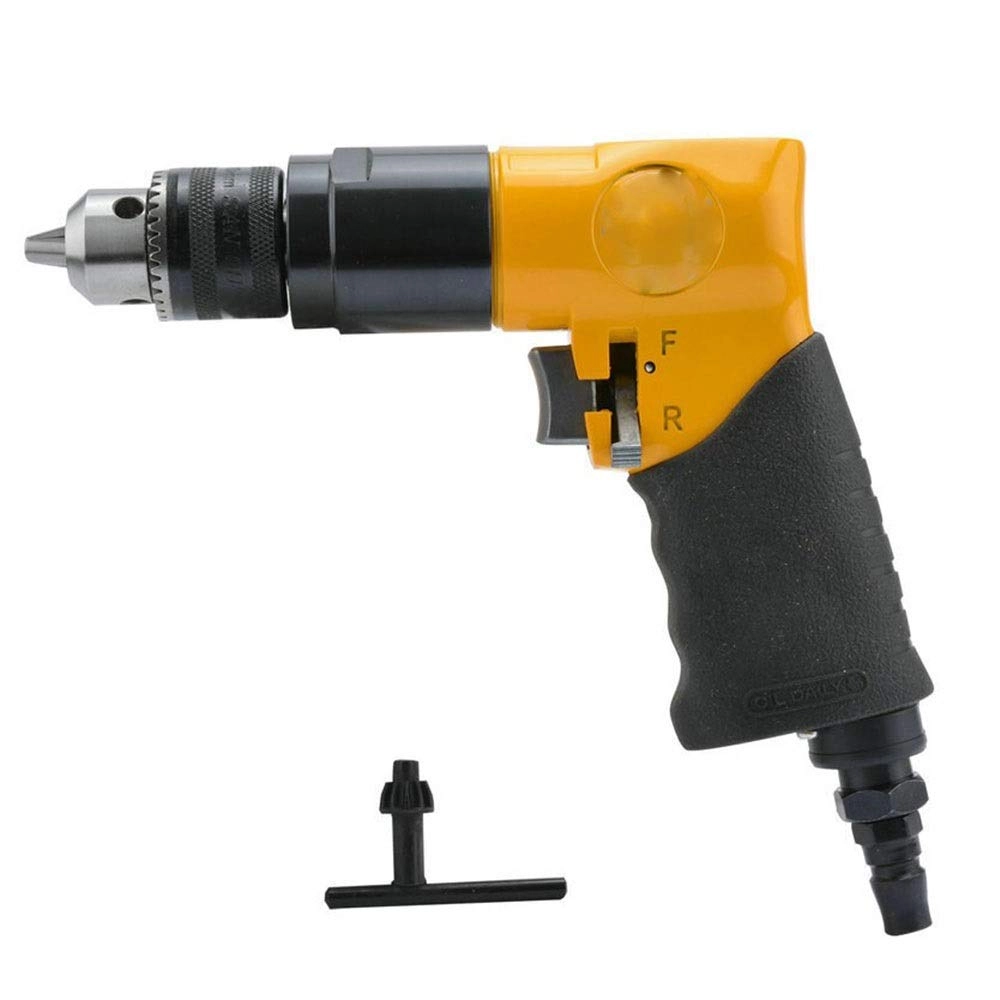 YINGFAKE 10mm Industrial Pneumatic Hand Drill - 3/8 inch 1800 rpm