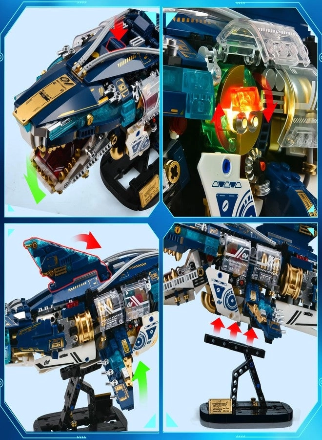 Mechanical Shark - Sea Fish Collection 1277pcs