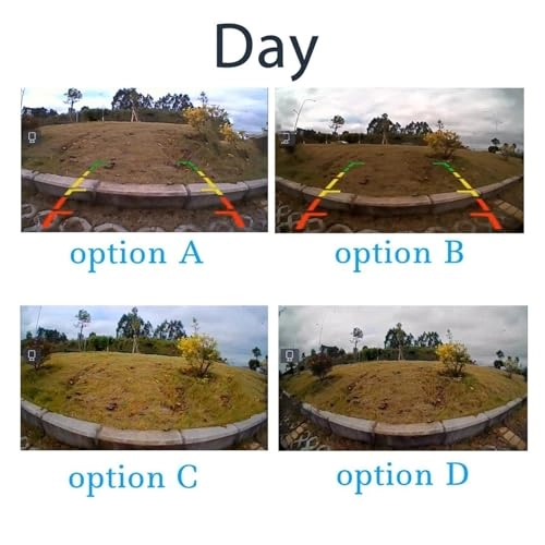 Rear View Camera - Night vision Universal RCA Connector 720P