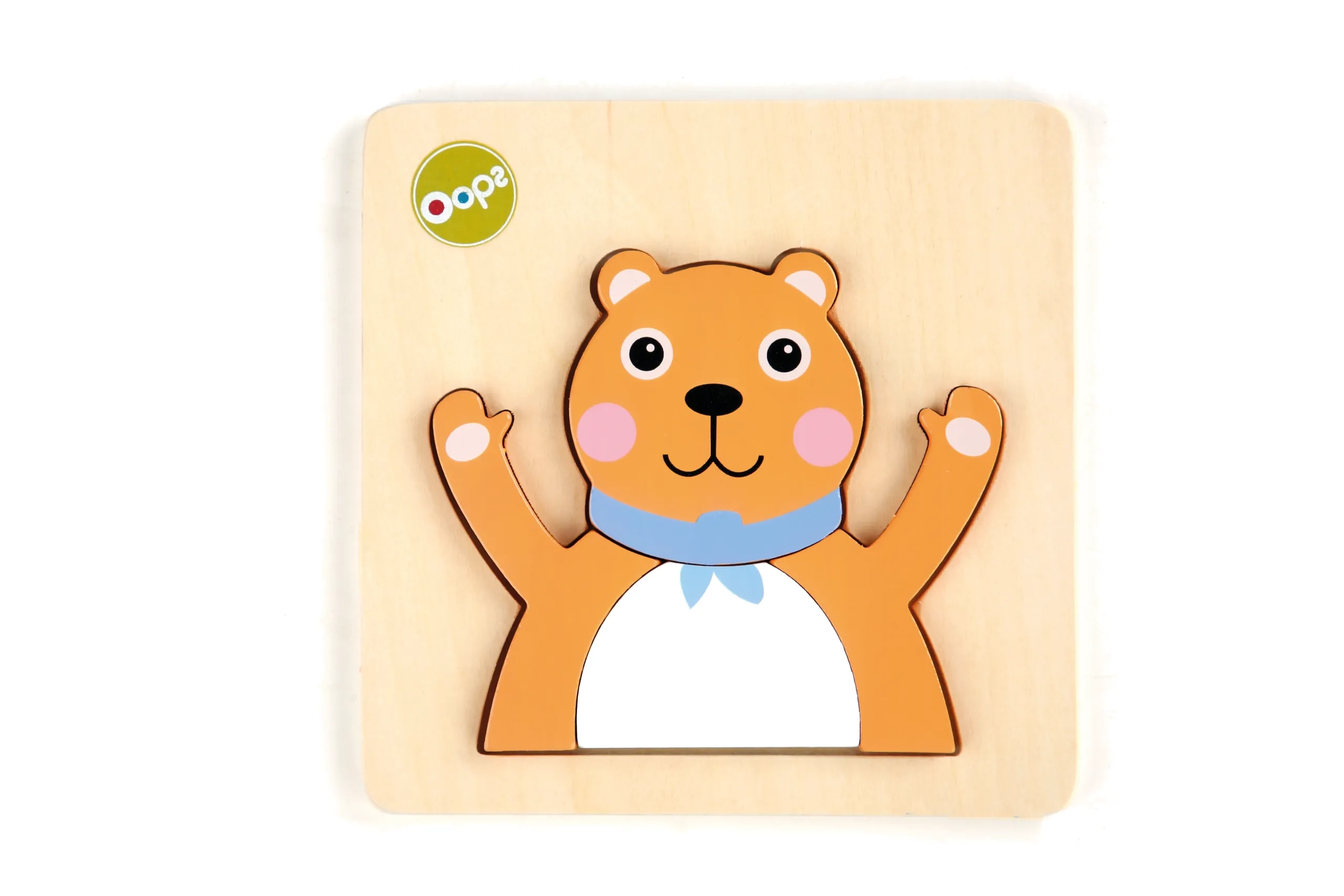 Oops Build & Match - Bear - Suitable for 12 months and above 4 pieces