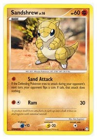 Pokemon USA, Inc. Sandshrew 96 - Mysterious Treasures