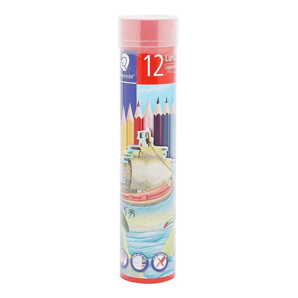 LUNA Colour Pencil Set - 12 Pcs