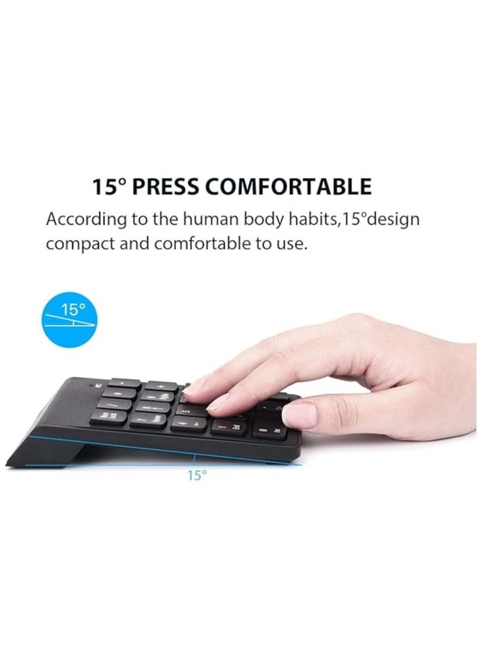 Numeric Keypad - Wireless 2.4GHz 18 keys