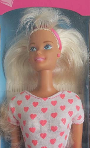 Barbie Pretty Hearts Doll - 11.5" tall Plastic Ages 3+