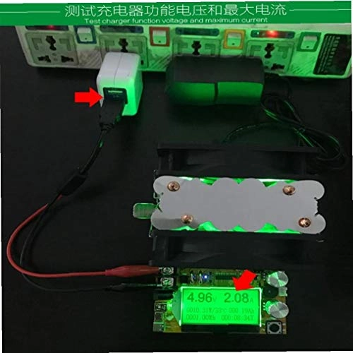 150W USB Adjustable Constant Current Load Tester - 8 in 1 Digital
