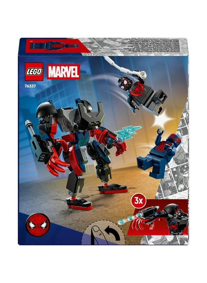 Miles Morales Mech Vs. Spider-Man 2099 - Super Heroes Marvel