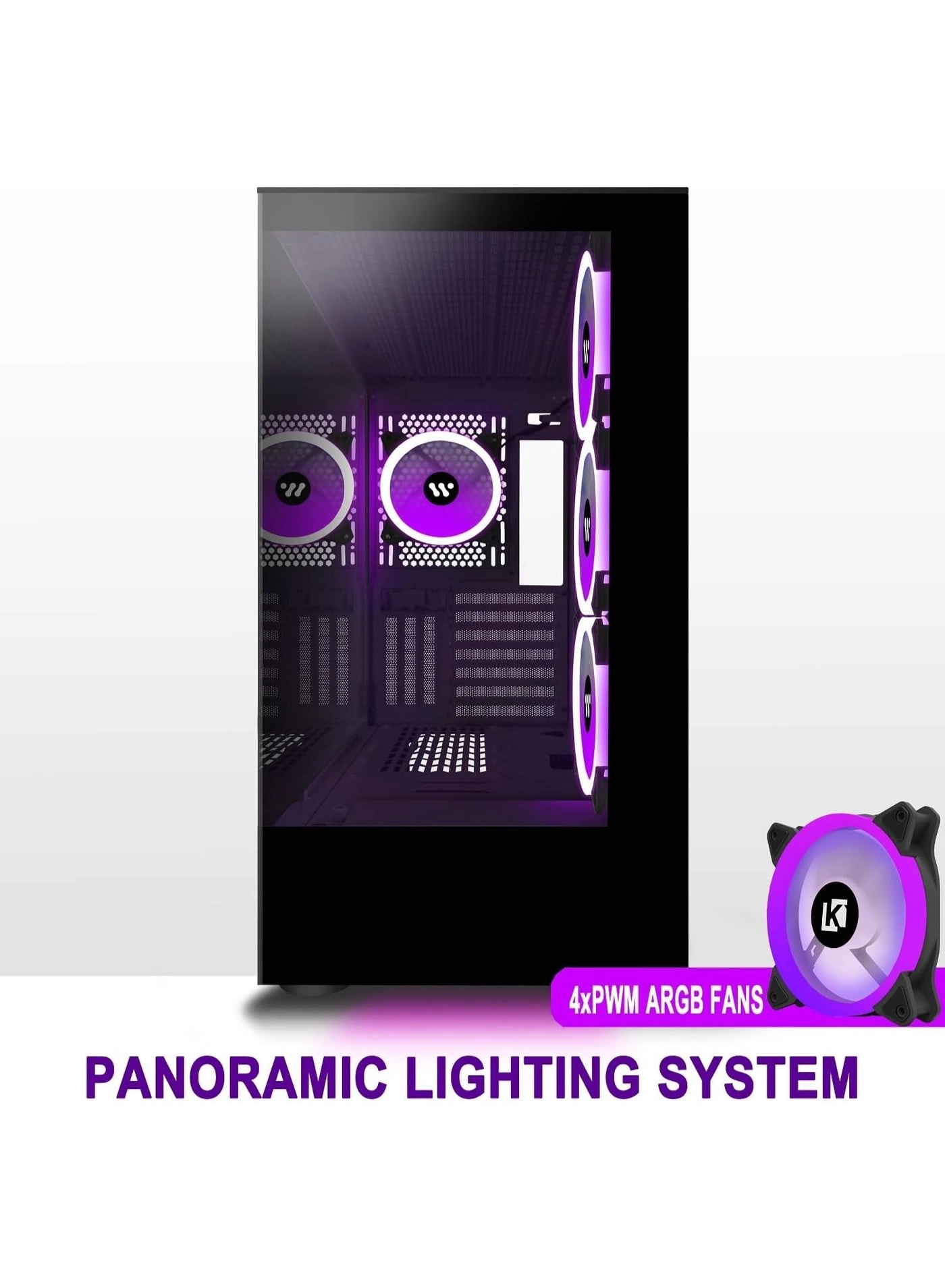 Gaming PC-i5-14400F - 32GB 1TB