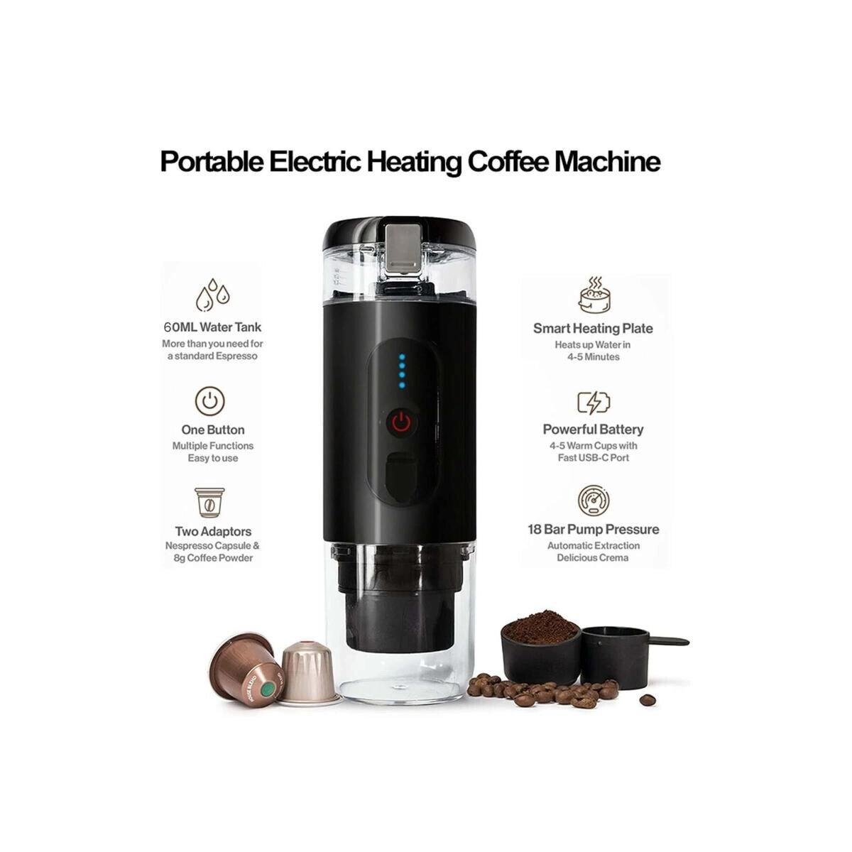 Portable Espresso Coffee Maker
