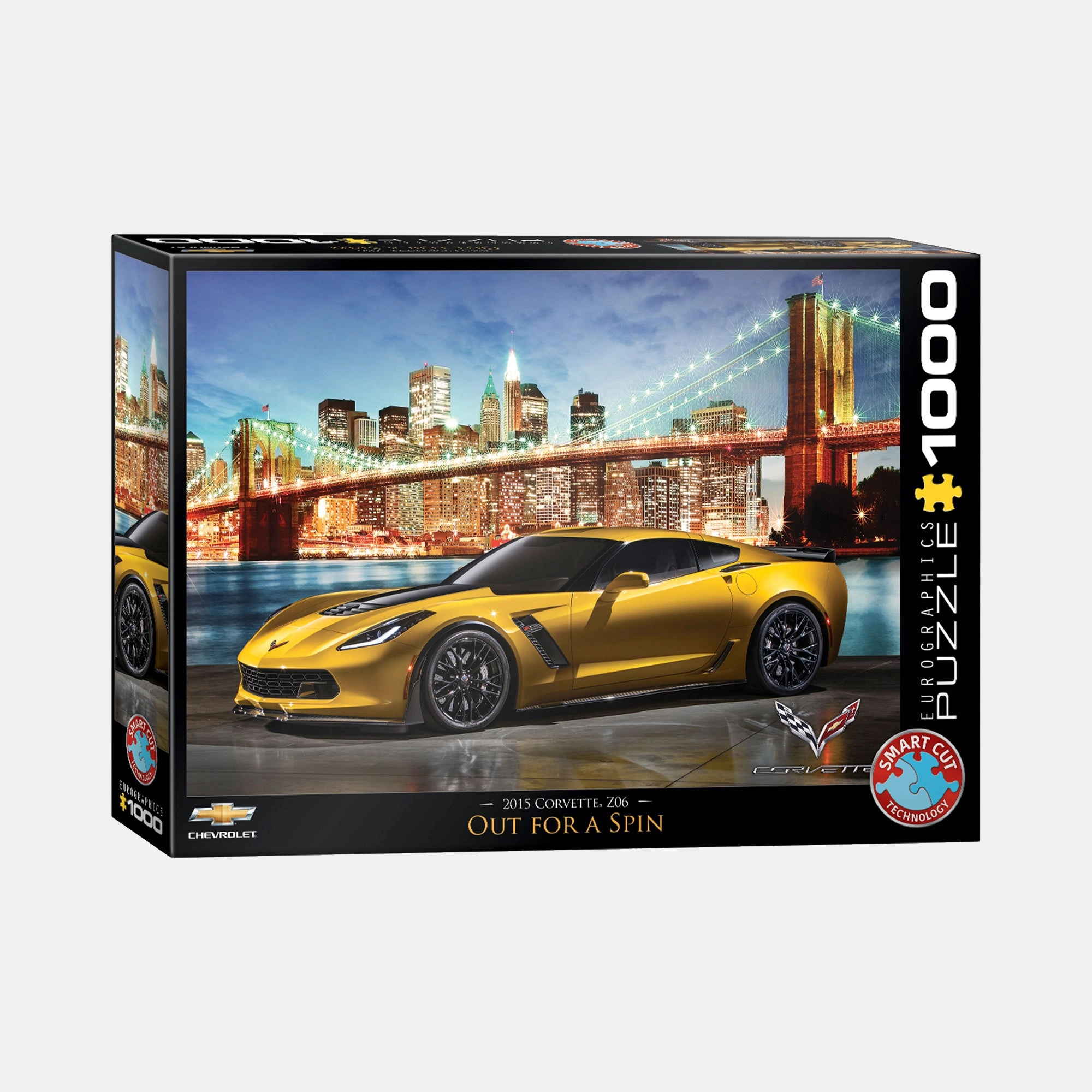 Eurographics 2015 Corvette Z06 – Out For A Spin Puzzle (B363915) - 1000 pcs