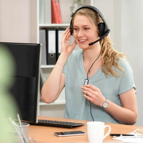 HS-USB300 C400 Wired Headset