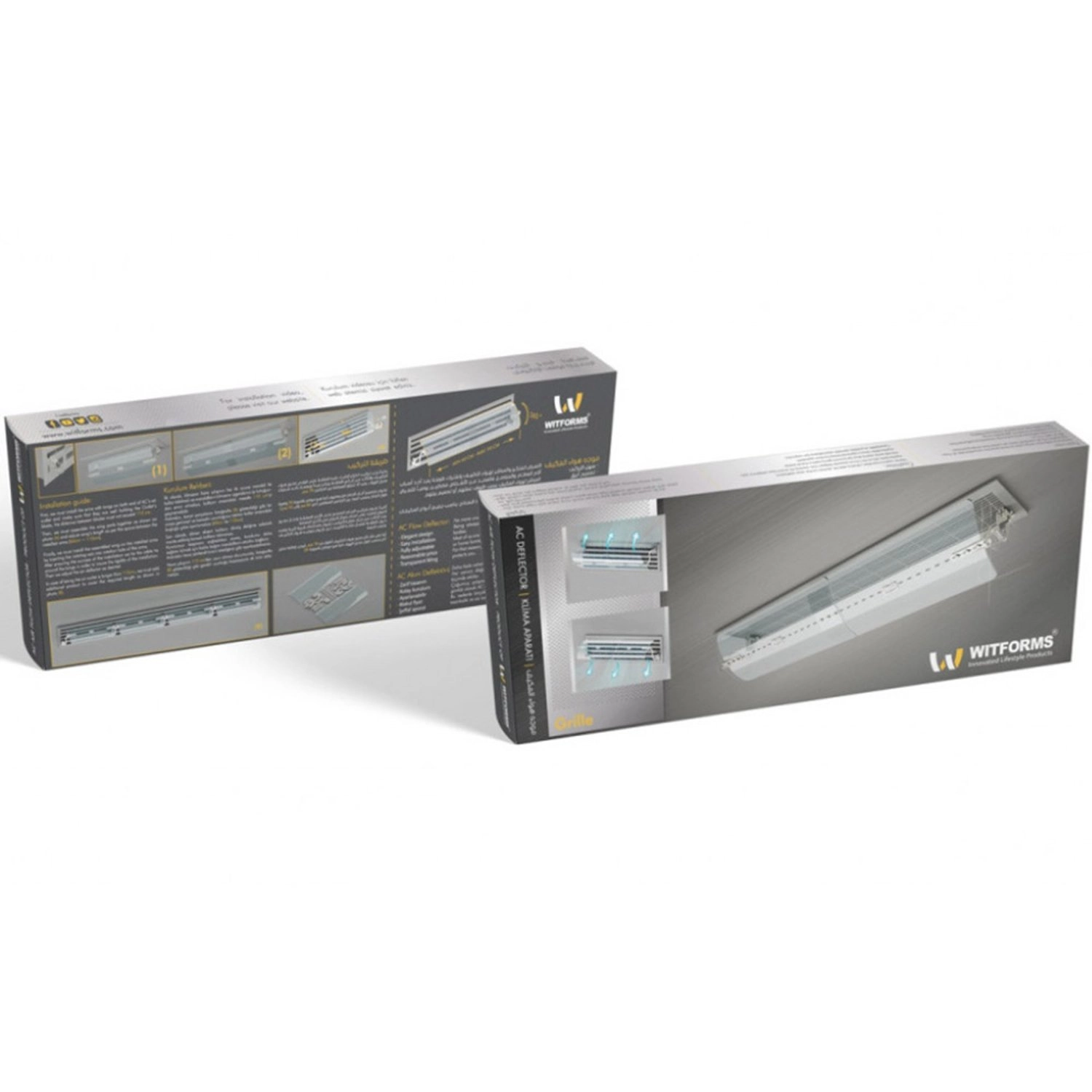 Classic Split AC Air Deflector - Fits split AC units