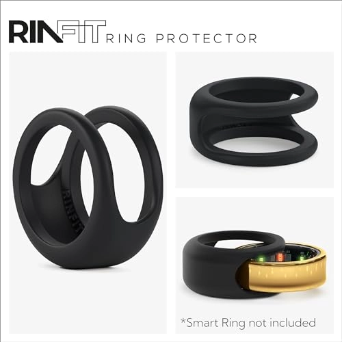 Smart Ring Protector - Size 10 Silicone Black