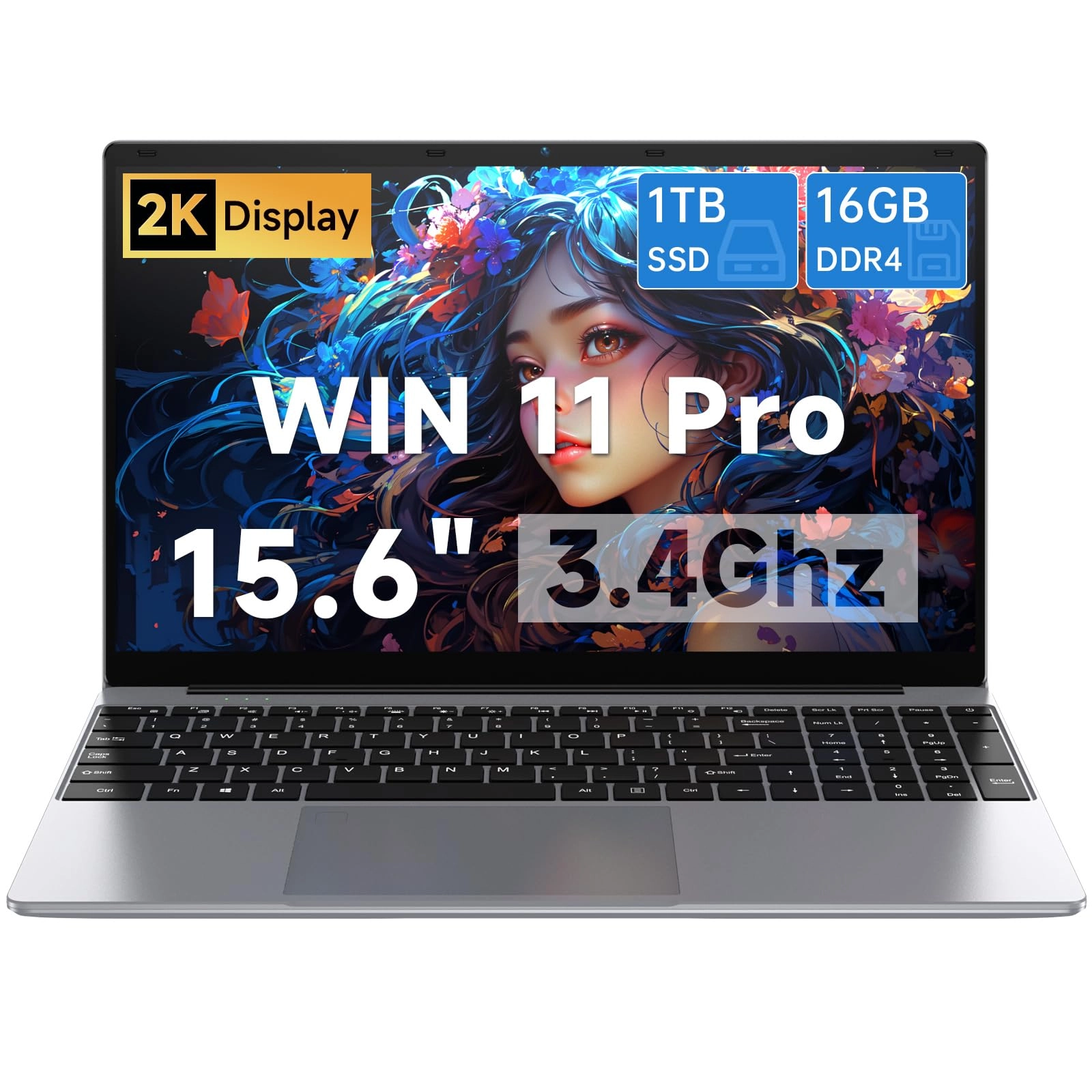 SHENZHENXINDAZHINENGCHUANGXINYOUXIANGONGSI D-1520 - 15.6'' N100 16GB DDR4 1TB SSD
