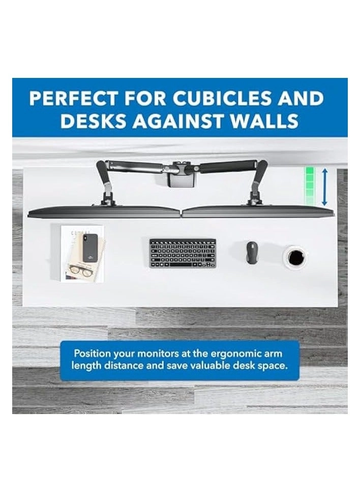 Dual Monitor Stand - 32 inch 75mm x 75mm 100mm x 100mm